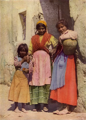 Spaanse Romameisjes 1917.